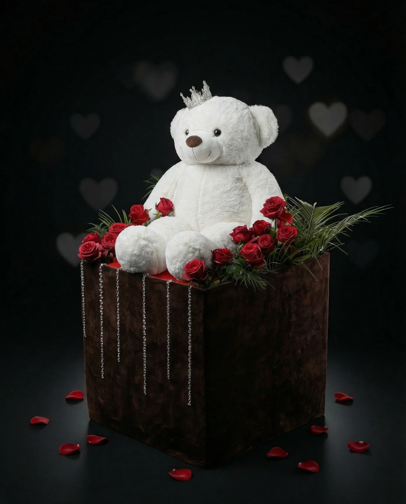 Crowned Love Box - 2 | Işıkcan Flora Shop